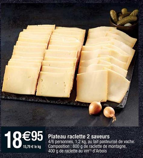 Promo Plateau Raclette Saveurs Chez Cora Icatalogue Fr