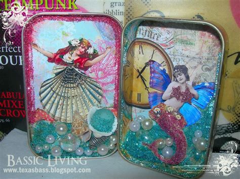 Caras Feminine Charms Altered Altoid Tins