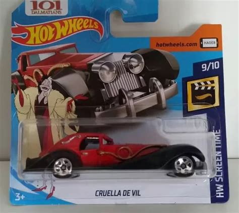 Hot Wheels Cruella De Vil Dalmatas Disney Mercadolivre