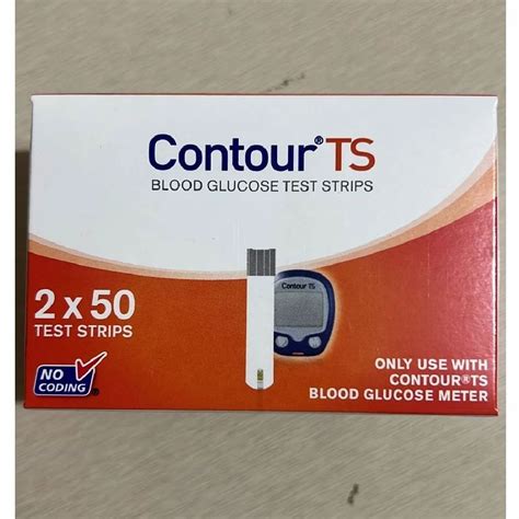 Contour Ts Blood Glucose Test Strip At Rs Box Contour Ts Glucose