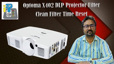 Optoma X Dlp Projector X Filter Clean Filter Reset Youtube