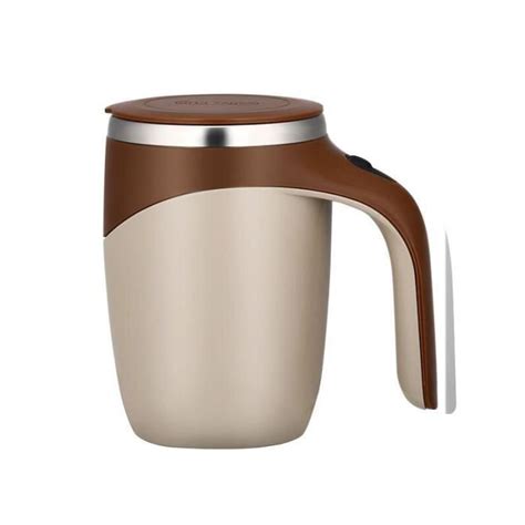 Couleur marron Tasse magnétique à arrête automatique aste par USB