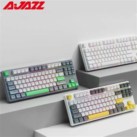 Ajazz Ak Hot Swap Mechanical Keyboard Keys Bluetooth Wireless