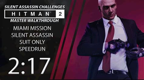 Hitman Miami Master Silent Assassin Suit Only Speedrun