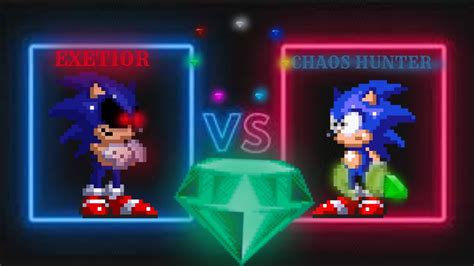 Exetior VS Chaos Hunter Sonic 3 AIR The Nightmare Part 1 YouTube