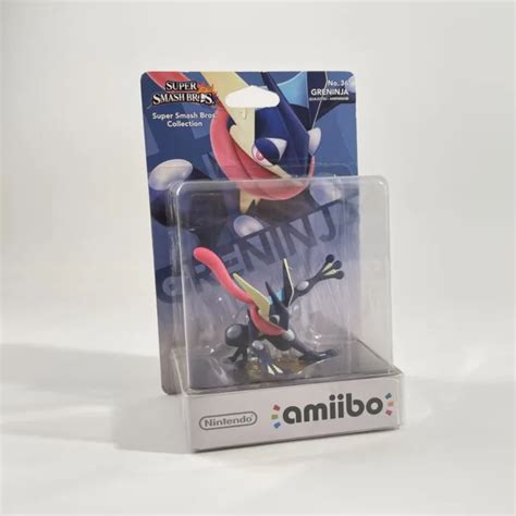 Figurine Amiibo No Greninja Super Smash Bros Collection Eur Neuf