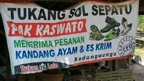 Potret Nama Tempat Usaha Ini Nyeleneh Banget Bikin Mikir Dua Kali