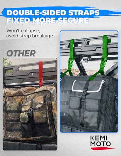 Snapklik Kemimoto Double Utv Gun Bag Rack Soft Gun Carrier Rifle