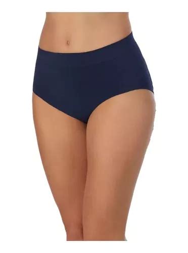 5 Calzones Pantaletas Completa Dama Sin Costura Suave Regalo Meses