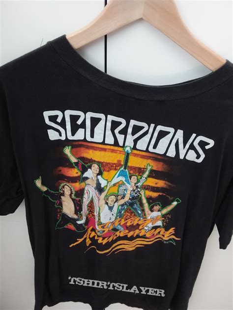 Scorpions Savage Amusement Tour 88 89 Tshirtslayer Tshirt And Battlejacket Gallery