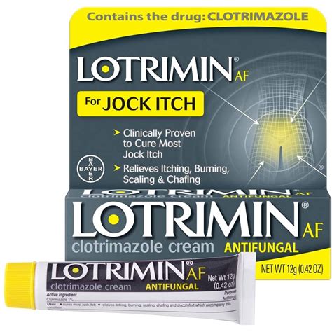 Lotrimin Af Jock Itch Antifungal Cream For Groin Crotch And Inner Thigh Itch Shopee Singapore