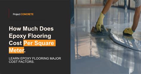 Epoxy Flooring Cost Per Square Meter Australia Updated