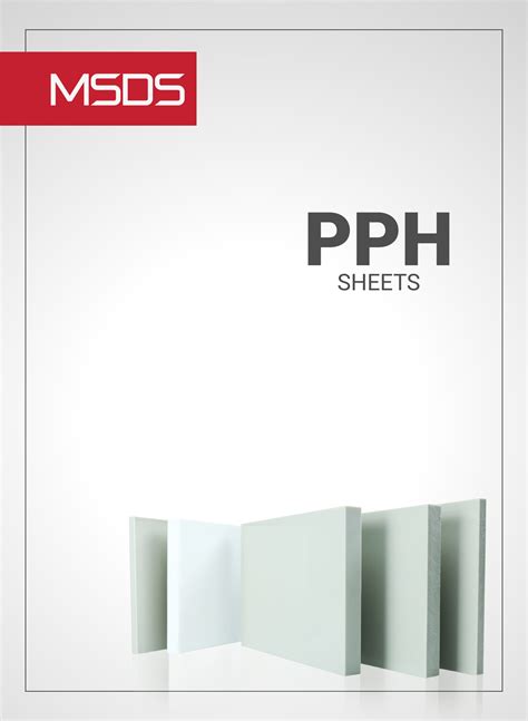 Pph Sheets Msds Sangir Plastics Pvt Ltd