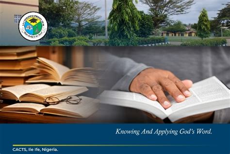 Department of Christian Education - CAC Theological Seminary Ile Ife