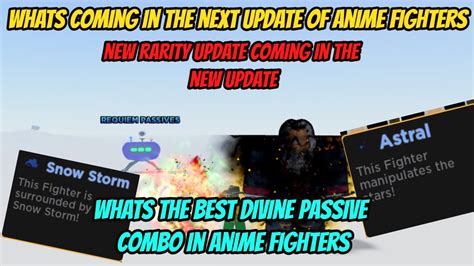 Whats Coming In The Next Update Of Anime Fighters Whats The Best