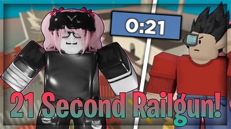 Second Railgun Royale Personal Best Roblox Arsenal Youtube