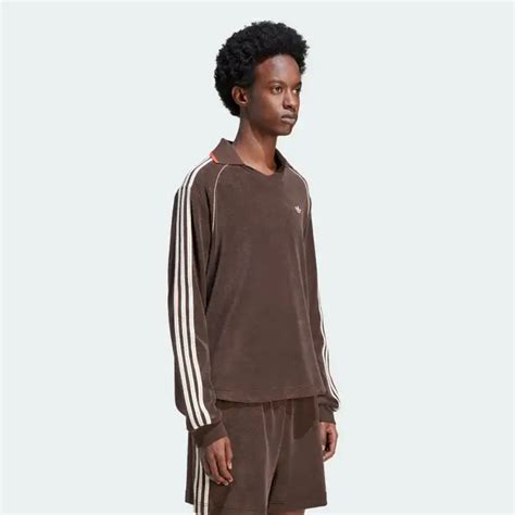 Wales Bonner X Adidas Long Sleeve Towel Top Where To Buy IB3251