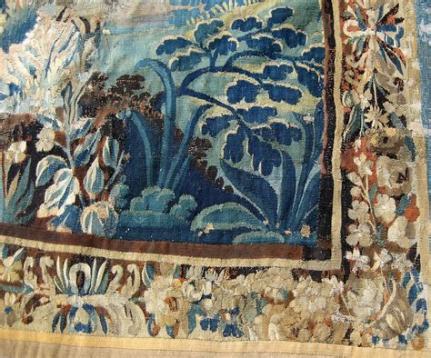 Proantic Tapisserie d Aubusson Verdure Milieu Du XVIII Eme Siècle