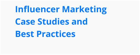 Unveiling Successful Influencer Marketing Case Studies By Tanvirul