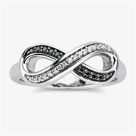 Infinite Promise 110 Cttw Color Enhanced Black And Natural White