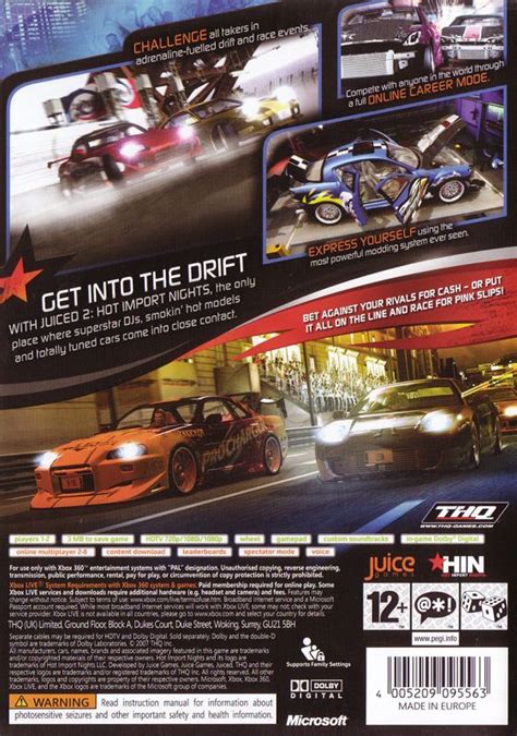 Juiced 2 Hot Import Nights Cover Or Packaging Material MobyGames