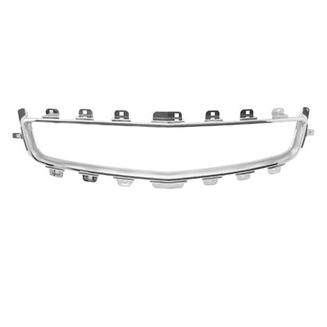 New Premium Fit Chrome Front Center Grille Molding Ebay