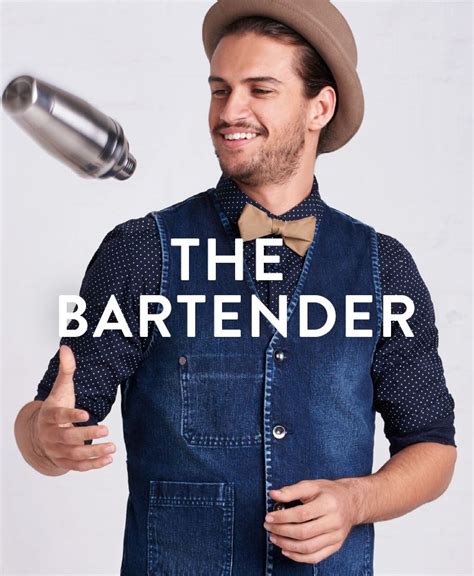 Bartender Uniform Cargo Crew The Modern Uniform Bar Uniform Waiter