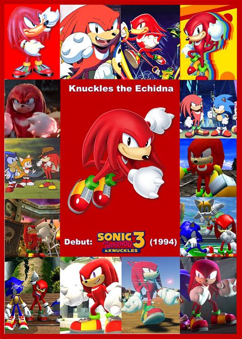 Knuckles The Echidna Character By Gikesmanners1995 On Deviantart