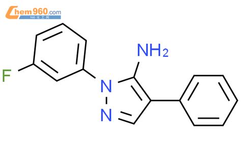 664966 74 9 1H PYRAZOL 5 AMINE 1 3 FLUOROPHENYL 4 PHENYL 化学式结构式分子式