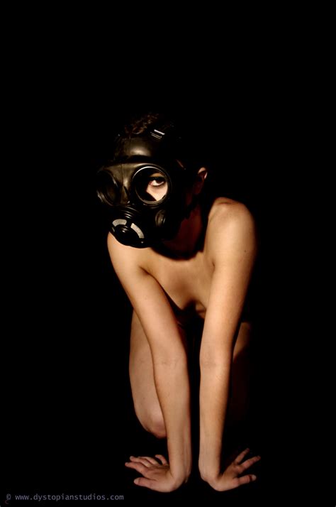 Gas Mask Fashion Dystopian Slut