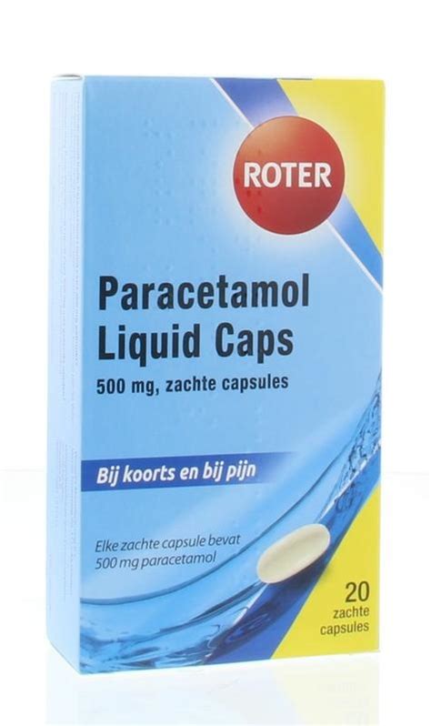 Roter Paracetamol Mg Licaps Mit Rabatt Kaufen Vitadvice Bv