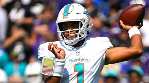 Tua Tagovailoa Throws 6 Td Passes In Dolphins’ Comeback Victory