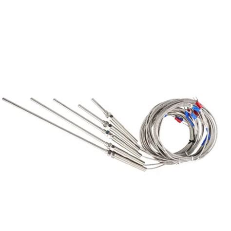 Capteur De Temp Rature Sonde Thermocouple Longue Dur E De Type K Fil 150 Mm 4 Eur 784