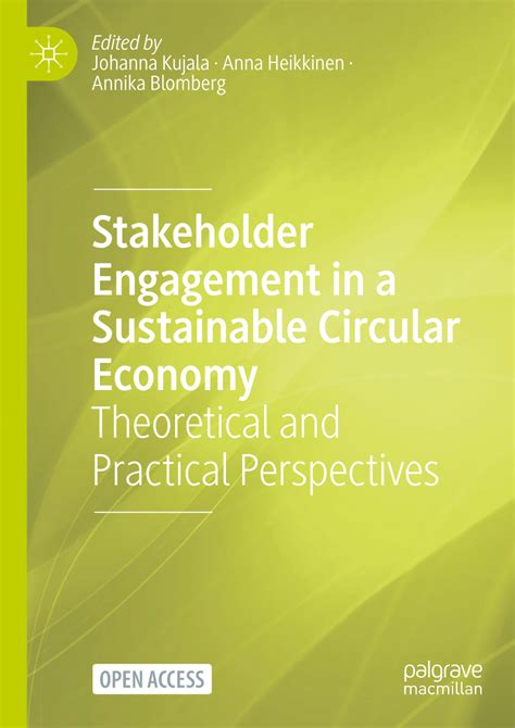 Pdf Stakeholder Engagement In A Sustainable Circular Economy