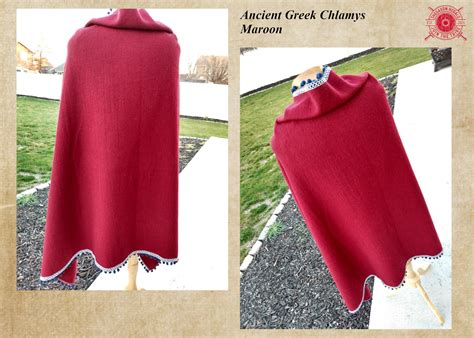 Ancient Greek Chlamys Hellenistic Cloak Classical Greek Clothing From