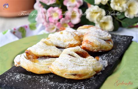 Finte Sfogliatelle Con Marmellata Di Arance E Nutella Ricetta Furba E