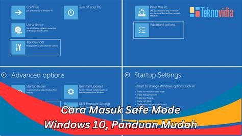 Cara Masuk Safe Mode Windows Panduan Mudah