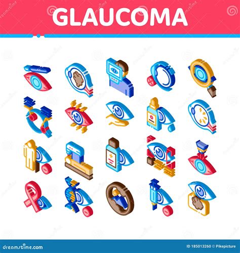 Glaucoma Oftalmologia Cones Isom Tricos Vetor Ilustra O Do Vetor