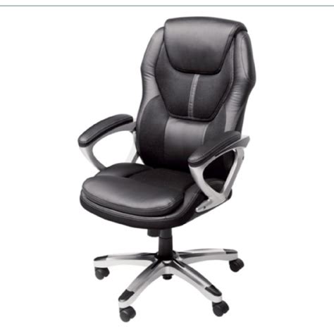 Via Thomasville Executive Eco Friendly Office Chair With Puresoft Vegan