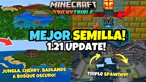 La MEJOR SEMILLA De MINECRAFT 1 21 BEDROCK Minecraft Survival