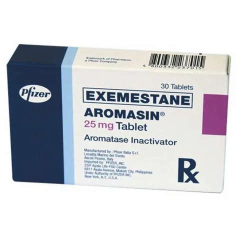 Exemestane Aromasin 25 Mg Prescription Pfizer Id 21476474873