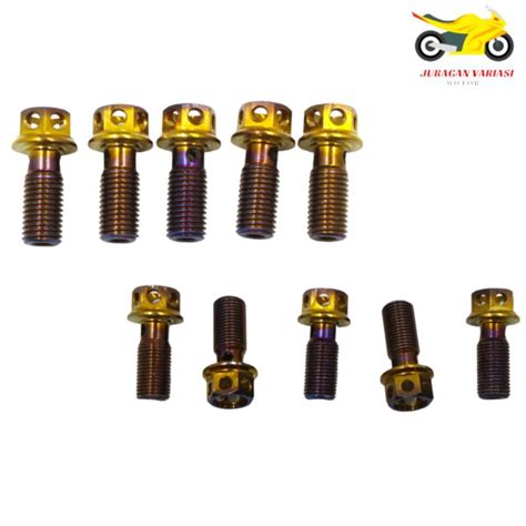 Jual Baut Kaliper Probolt Flower Drat Halus Dan Kasar Baut Probolt