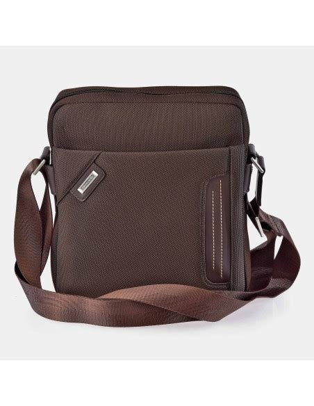 Pierre Cardin Bolso Cruzar Hombre Nylon Grande