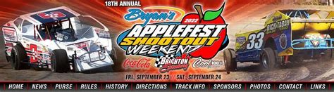 Brighton Speedway Applefest Race Report- Night 1 - Inside Track ...