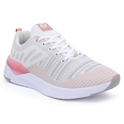 T Nis Esportivo Feminino Amortecedor Gel Academia Caminhada Branco Nude Branco Compre Agora