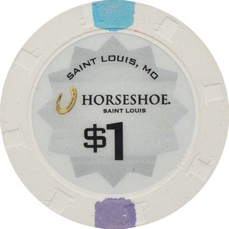 Horseshoe Saint Louis Casino St. Louis Missouri $1 Chip