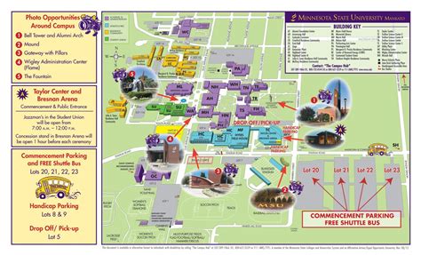 Mankato State University Campus Map - Guenna Holly-Anne