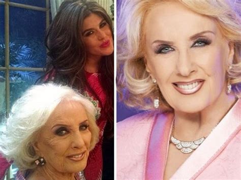 Mirtha Legrand Normal Y Mirtha Legrand Con Photoshop