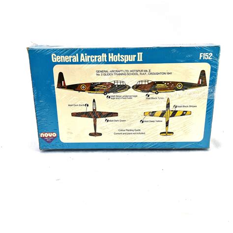 Nos Novo Hotspur Troop Carrying Glider F Model Kit Sealed Etsy