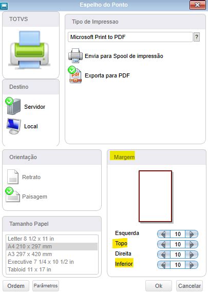 RH Linha Protheus PON Como Imprimir O Espelho De Ponto Em Uma